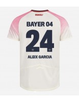 Bayer Leverkusen Aleix Garcia #24 Venkovní Dres 2025-26 Krátký Rukáv Bayer Leverkusen Aleix Garcia #24 Venkovní Dres 2025-26 Krátký Rukáv
